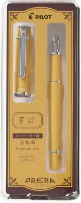Pilot Prera Fountain Pen Warm Yellow Fine Nib P-FPR-1-WY-F w/ CON-40