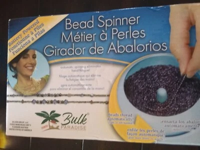 Bead Spinner NEW Bulk Paradise Jewerly Making Battery Operated