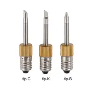 E10 Interface-Soldering Iron Tips Welding Tips USB Soldering Tip Set B C K Type