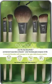 EcoTools Makeup Brush Set for Eyeshadow, Foundation, Blush, and Concealer