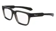 New Salvatore Ferragamo SF-2941 023 Crystal Deep Grey Eyeglasses 54/18/145