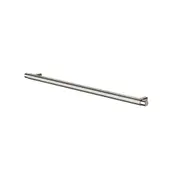 MEIR Oppen Round Linear Knurled Pull Cabinet Handle - 328mm - PVD Brushed Nickel