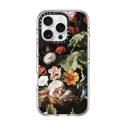 iPhone 16 Pro Clear Case MagSafe Compatible Antique Botanical II