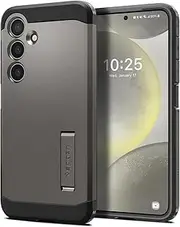 [Spigen] Tough Armor Designed for Samsung Galaxy S24 Case (2024) Impact Shock Absorption Hard Cover - Gunmetal