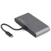 StarTech Thunderbolt 3 Mini Dock - Portable Dual Monitor TB3 Docking Station