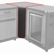 Coleman Revolution Corner Unit No Draw - Black Matte