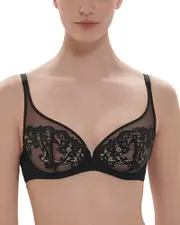 Simone Perele Saga Sheer Plunge Underwire Bra