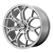 19x10 Motegi MR120 TECHNO MESH S Race Silver Wheel 5x4.75 (79mm)