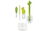4pc Boon Cacti Baby Bottle Brush Set Cleaning Washing Nipple Straw Brushes GRN