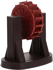 1Set Artificial Water Wheel Decor for Fish Tank Fountain Ornament Lightweight Vintage Style Suitable for Aquarium and Garden Elegant Home Accent