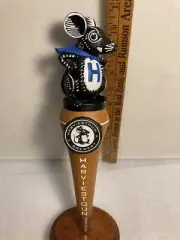 HARVIESTOUN BREWERY DANGER MOUSE SUPERHERO draft beer tap handle. SCOTLAND