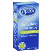 Optrex Medicated Eye Drops Clears The Redness & Relieves Sore Eyes Sterile 10ml