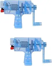 ORFOFE 2pcs Portable Power Generator Hand Crank Electricity Kit for Kids' Educational Science Experiment