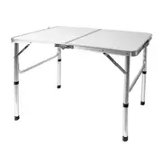 Folding Camping Table Aluminium Portable Picnic Outdoor Foldable Tables BBQ