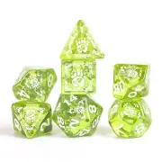 SDZ2002-11 Sirius Dice Dungeons & Dragons: Adventure Dice - Druid Green