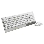 MSI Vigor PK30 Wired Gaming Keyboard and Mouse Combo - White (VIGOR PK30 COMBO W