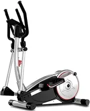 Elliptical Machine Trainer Magnetic Smooth Quiet Driven with LCD Monitor, Home Use Maximum Load Bearing 330Lbs/150Kg Portable