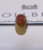 Trollbeads Unique Brown Armadillo Bead