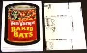 WACKY PACKAGES OLD SCHOOL 3 LUDLOW BACK COMPLETE SET 33 STICKER CARDS 2012