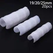 Hot Useful Greenhouse Clips Tube 20mm 20x 25mm Plastic Sunshade Net White