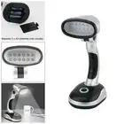 12 LED Portable Lamp Battery Operated Desk Reading Work Table Light Bright