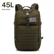 45L Military Tactical Army Backpack Molle Assault Pack Rucksack Bag for Outdoor