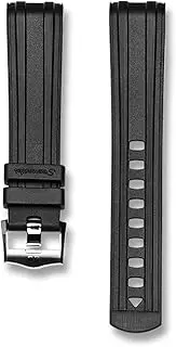 [TOPBD] For Omega Seamaster New 300 Diving Watchbands Bracelets Pin Buckle 20mm Curved End Quality Fluoro Rubber Watch Band FKM Men's Watch Bands