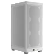 Corsair 2000D Airflow Mini-ITX Small-Form-Factor Case, White, Steel Mesh Panels