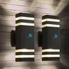 tewei Dusk to Dawn Outdoor Wall Lights Fixture Up and Down Porch Lights Outdoor