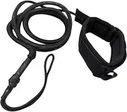 Dickly Surf Board Leash Paddle Board Ankle Strap Sturdy Coiled Spring Leg Foot Rope Coiled for All Types of Surfboards Longboard