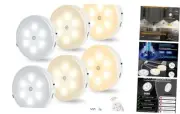 Puck Lights with Remote Control, Magnetic & Cordless Under Cabinet Lighting,