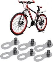 GOOHOCHY 3 Pack Stainless Steel Bike Chain Links 10 Speed Connector for Mountain Road Bikes Easy Removal for Cleaning