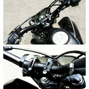 惡搞手工廠 HONDA MSX GROM125 把手 粗把 適用於 雲豹 哈特佛 MY150 野狼 KTR