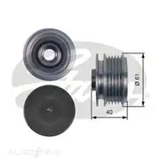 Gates Alternator Pulley - OAP7117
