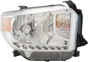 Right Headlight Assembly Passenger Side Compatible with 14-17 Toyota Tundra TO2503218