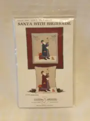 1994 Country Appliques Quilt Pattern - Santa With Birdhouse #CA-81 New