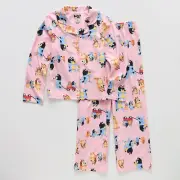 New Girls 2-Piece Bluey Coat Pajama Set 6 8