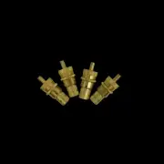 Tuff Terrain Tyre Deflator 4Pcs Brass Air Deflators PSI Valve Core Tool 4WD Tire
