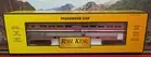 RAIL KING MTH O AMTRAK 3 STRIPE SUPERLINE SLEEPER (Phase III Paint) 30-6503