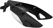 AEspares Black Rally Mudguard Compatible with Royal Enfield New Himalayan 450 KXA00410