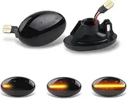 For Smart For Fortwo 450 452 2002-2007 2Pcs Canbus Dynamic Side Marker Lights Turn Signal Indicator Lamp 1688200121 Car Dynamic Turn Signal
