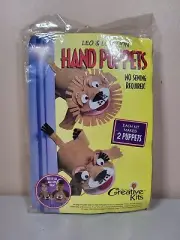 Creative Kits No Sew Hand Puppet Kit Leo & Lori Lion