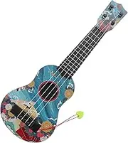 ERINGOGO Guitar Mini Musical Instrument for Beginners Safe Plaything for Early Music Learning Realistic Design with High Craftsmanship Present