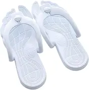 Healeved Beach Slippers Shower Shoes Toe Slippers Mesh Slide Sandals Men Slippers Bath Slipper Pedicures Fish Sandals Hotel Slippers Sliders Heel Portable Bundle Sky-