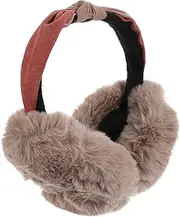 [Healeved] Winter Warm Earmuffs for Men Plush Ear Warmer Cover Comfortable for Cold Weather Winter Present for Family Friends