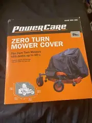 PowerCare Zero Turn Mower Cover 1006966185 Up To 60” DeckNew Sealed package