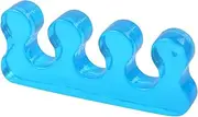 2pcs Toe Separators Elastic Toe Correctors Sport Nail Stretchers for Squeezing Overlap, Blue