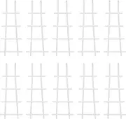 [OFXDD] Trellis for Climbing Plants Indoor - Plastic Plant Trellis, 10 Pcs - Small Trellis for Potted Plants - Lattice for House Plant, Flower, Vegetable