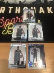 2019-20 Panini Nba Hoops Premium Stock Kevin Durant Silver Prizm Holo Lot 5 Card