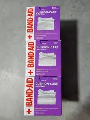 Band-Aid Cushion Care Gauze Pads (3 boxes of 25ct)